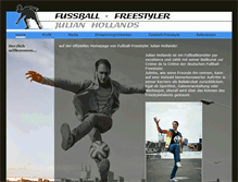 Tablet Screenshot of julianfreestyle.com